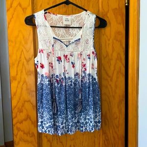Floral Tank Top